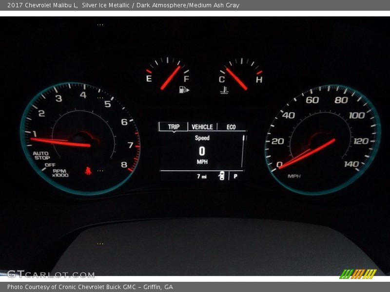  2017 Malibu L L Gauges