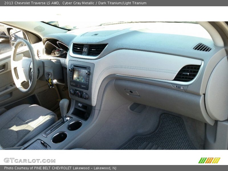 Cyber Gray Metallic / Dark Titanium/Light Titanium 2013 Chevrolet Traverse LS AWD