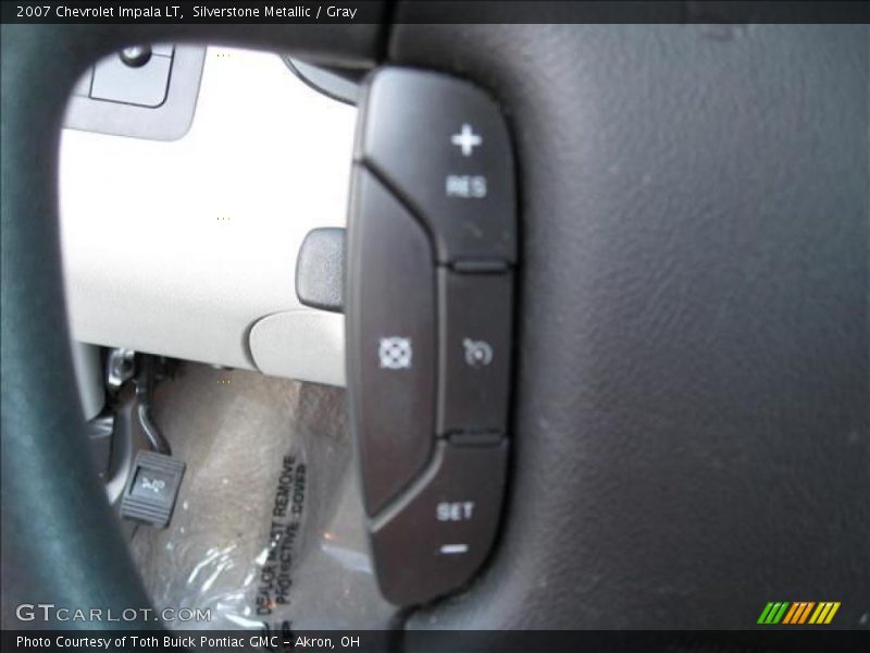 Silverstone Metallic / Gray 2007 Chevrolet Impala LT