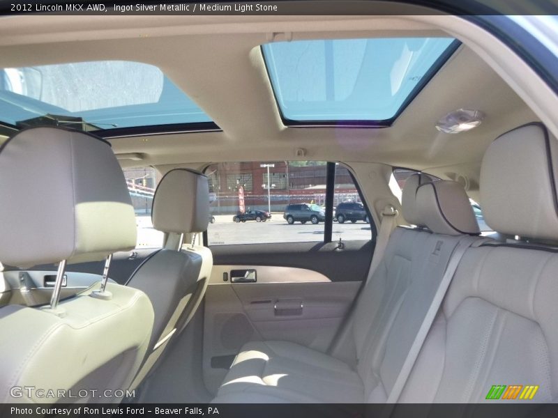 Ingot Silver Metallic / Medium Light Stone 2012 Lincoln MKX AWD
