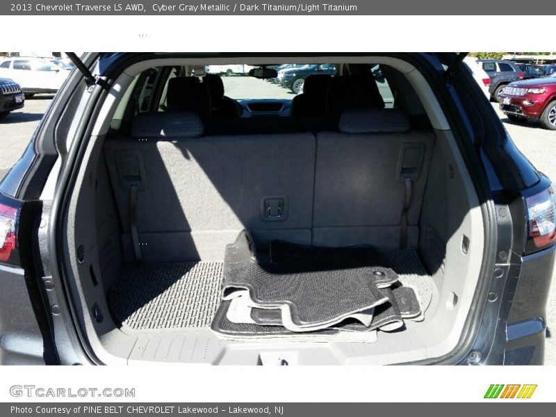 Cyber Gray Metallic / Dark Titanium/Light Titanium 2013 Chevrolet Traverse LS AWD