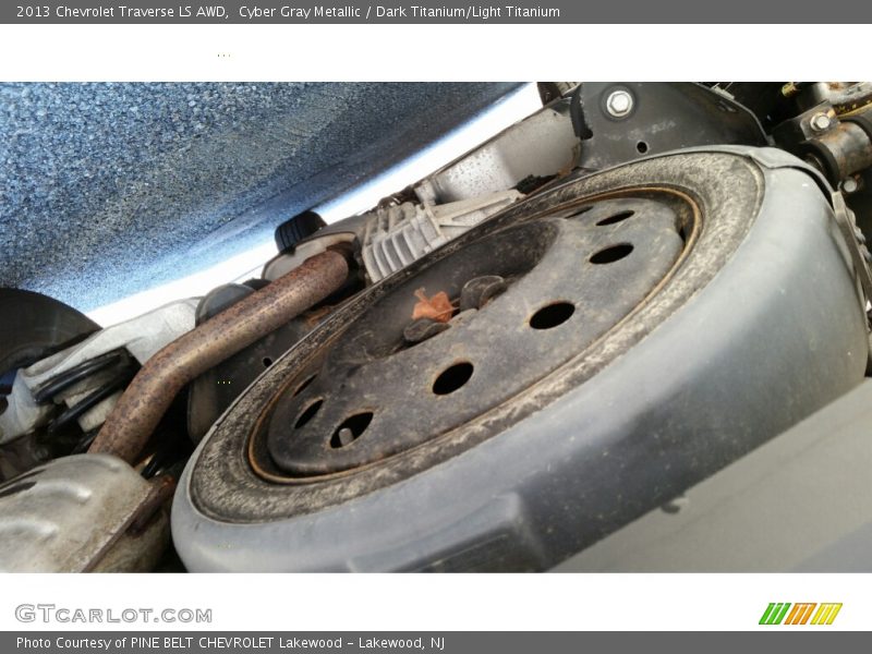 Cyber Gray Metallic / Dark Titanium/Light Titanium 2013 Chevrolet Traverse LS AWD
