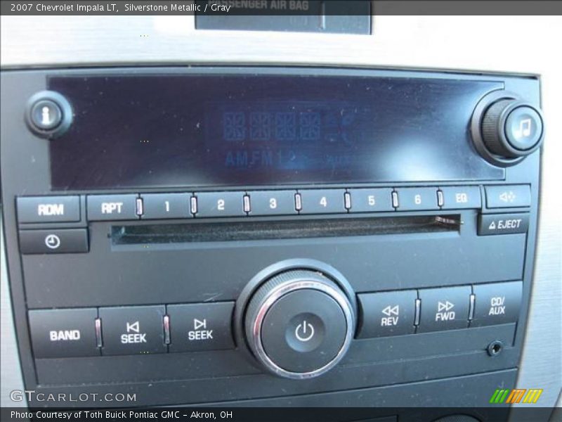 Silverstone Metallic / Gray 2007 Chevrolet Impala LT