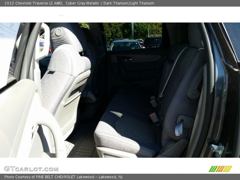 Cyber Gray Metallic / Dark Titanium/Light Titanium 2013 Chevrolet Traverse LS AWD