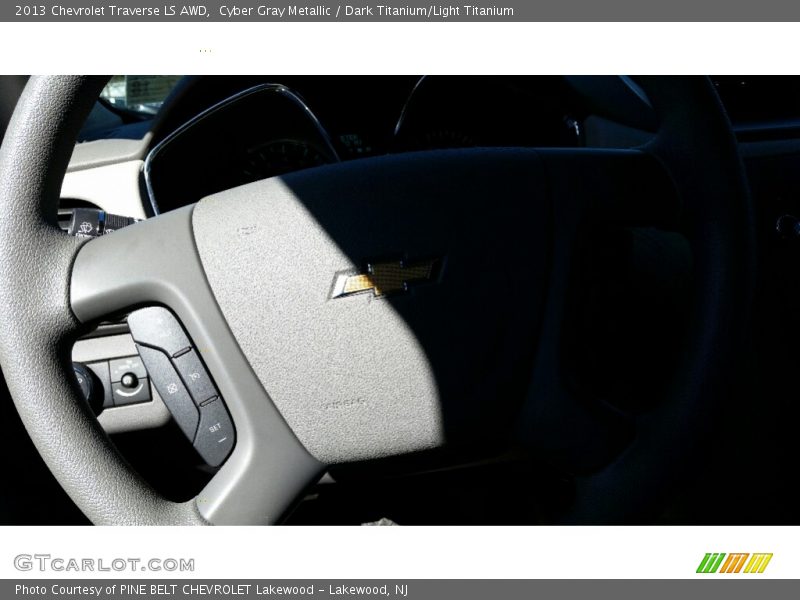 Cyber Gray Metallic / Dark Titanium/Light Titanium 2013 Chevrolet Traverse LS AWD