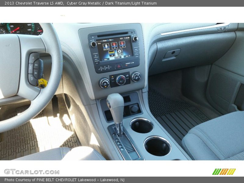 Cyber Gray Metallic / Dark Titanium/Light Titanium 2013 Chevrolet Traverse LS AWD