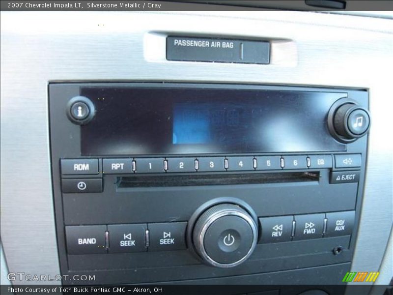 Silverstone Metallic / Gray 2007 Chevrolet Impala LT