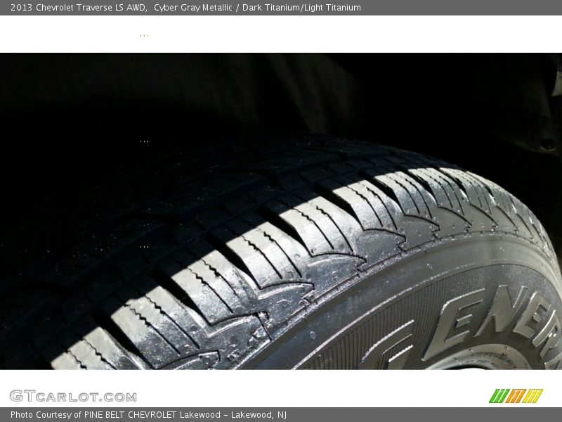 Cyber Gray Metallic / Dark Titanium/Light Titanium 2013 Chevrolet Traverse LS AWD