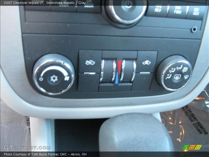 Silverstone Metallic / Gray 2007 Chevrolet Impala LT