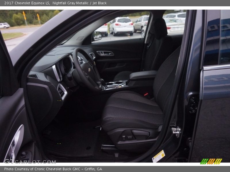 Nightfall Gray Metallic / Jet Black 2017 Chevrolet Equinox LS