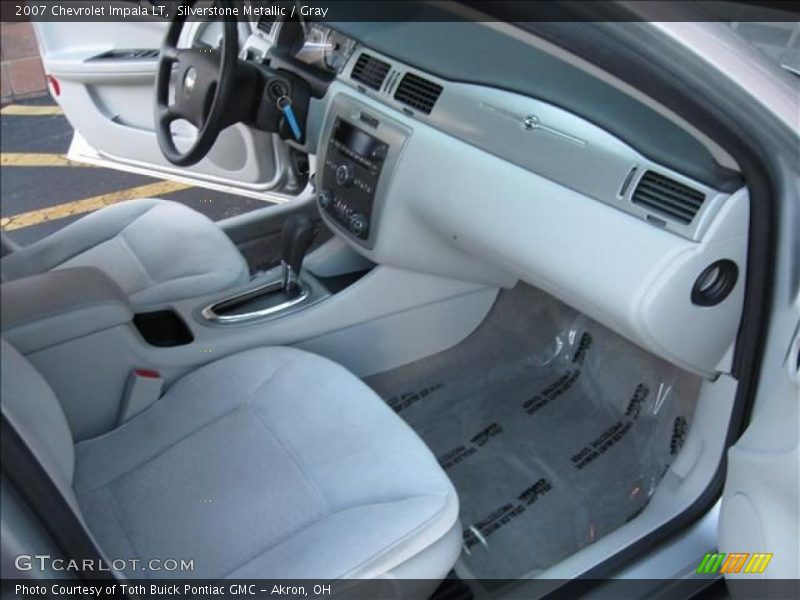 Silverstone Metallic / Gray 2007 Chevrolet Impala LT