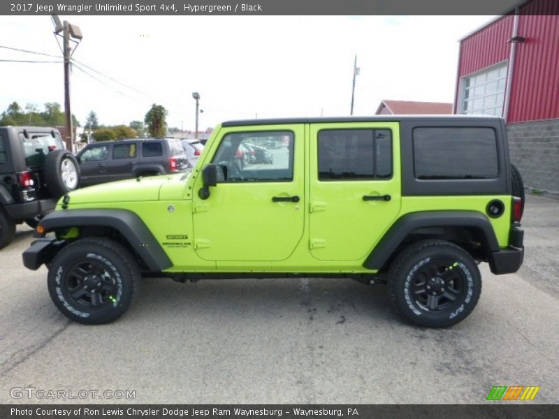  2017 Wrangler Unlimited Sport 4x4 Hypergreen