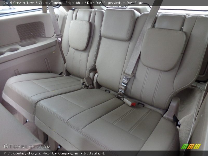 Bright White / Dark Frost Beige/Medium Frost Beige 2016 Chrysler Town & Country Touring