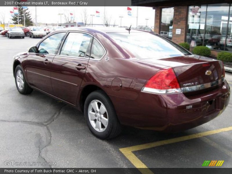 Bordeaux Red / Gray 2007 Chevrolet Impala LT