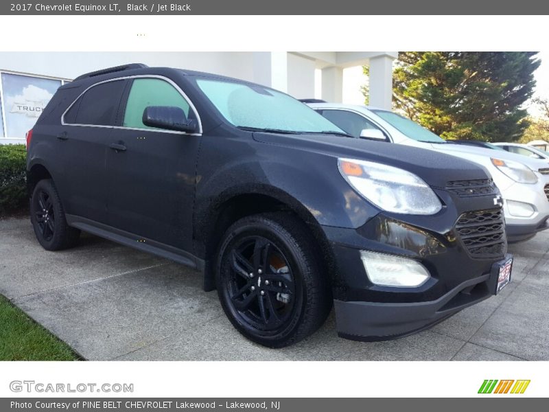 Black / Jet Black 2017 Chevrolet Equinox LT