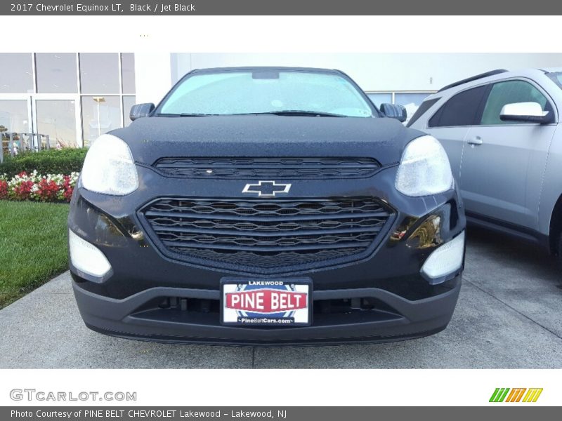 Black / Jet Black 2017 Chevrolet Equinox LT