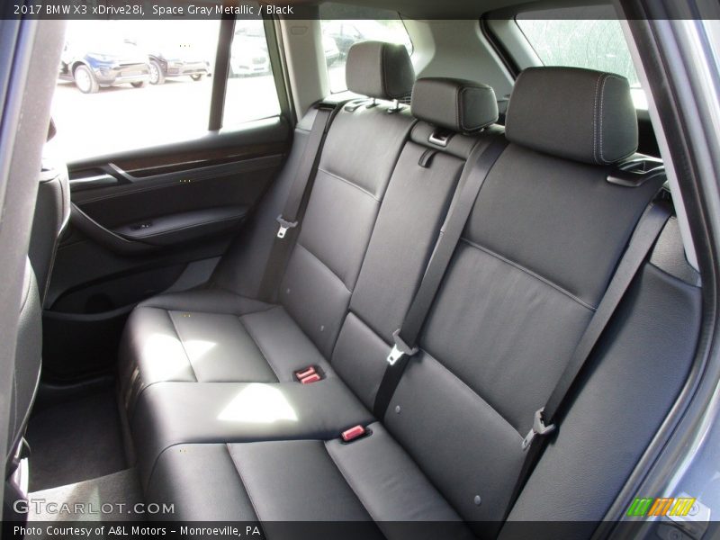 Space Gray Metallic / Black 2017 BMW X3 xDrive28i