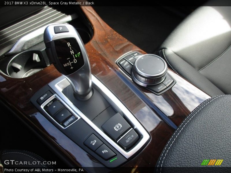 Space Gray Metallic / Black 2017 BMW X3 xDrive28i