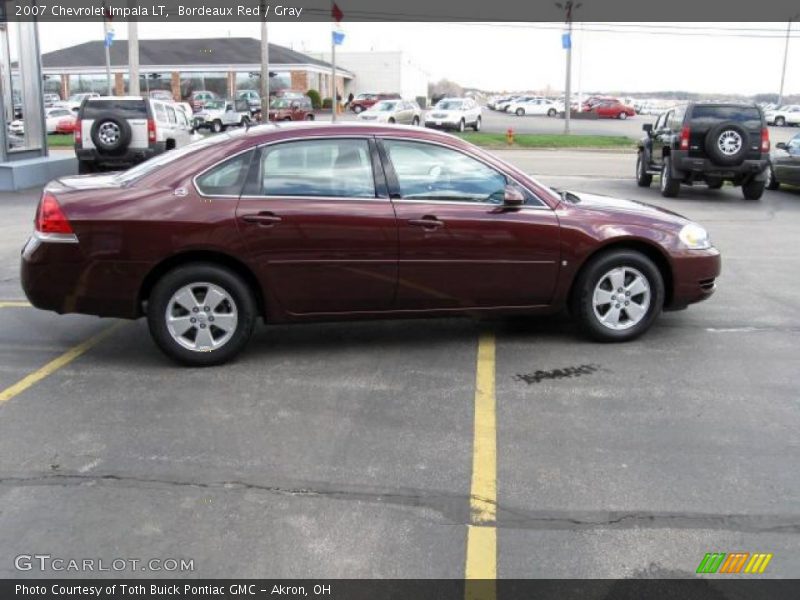 Bordeaux Red / Gray 2007 Chevrolet Impala LT