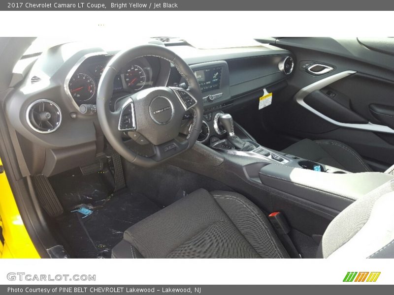 Bright Yellow / Jet Black 2017 Chevrolet Camaro LT Coupe