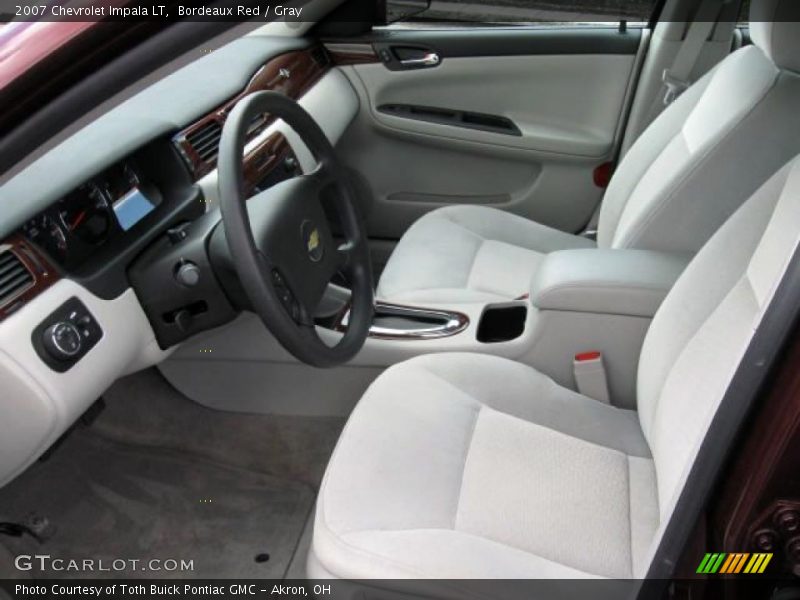 Bordeaux Red / Gray 2007 Chevrolet Impala LT