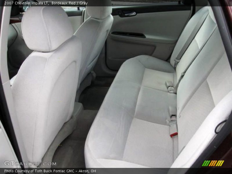 Bordeaux Red / Gray 2007 Chevrolet Impala LT
