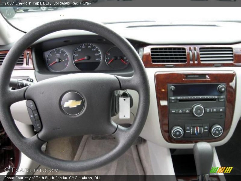 Bordeaux Red / Gray 2007 Chevrolet Impala LT