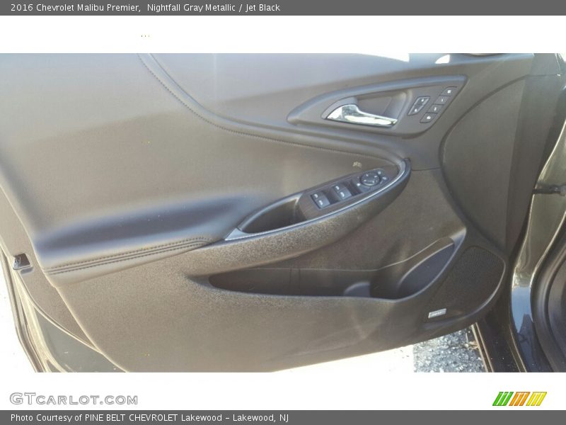 Nightfall Gray Metallic / Jet Black 2016 Chevrolet Malibu Premier