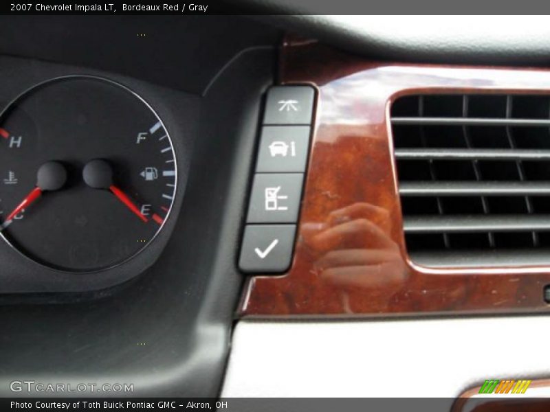 Bordeaux Red / Gray 2007 Chevrolet Impala LT
