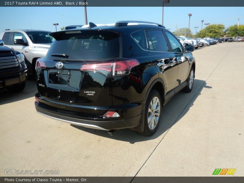 Black / Black 2017 Toyota RAV4 Limited AWD