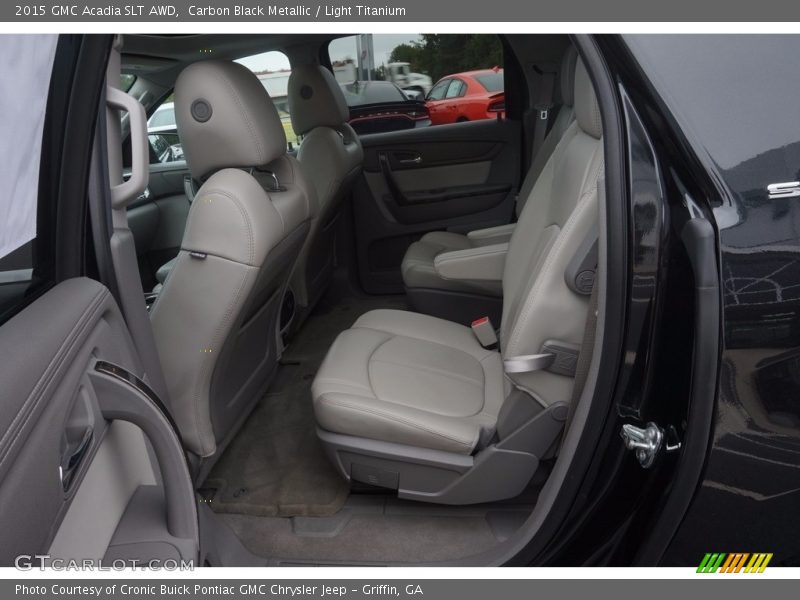 Carbon Black Metallic / Light Titanium 2015 GMC Acadia SLT AWD