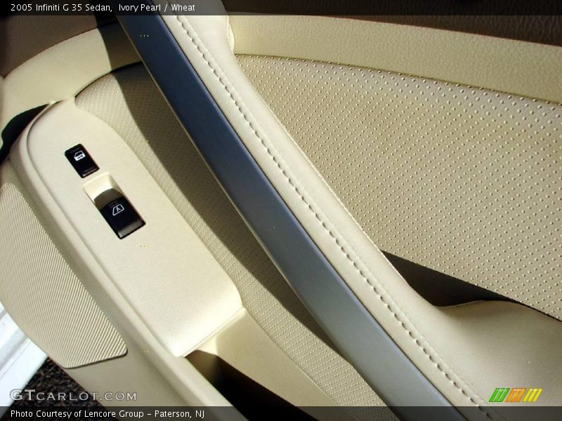 Ivory Pearl / Wheat 2005 Infiniti G 35 Sedan