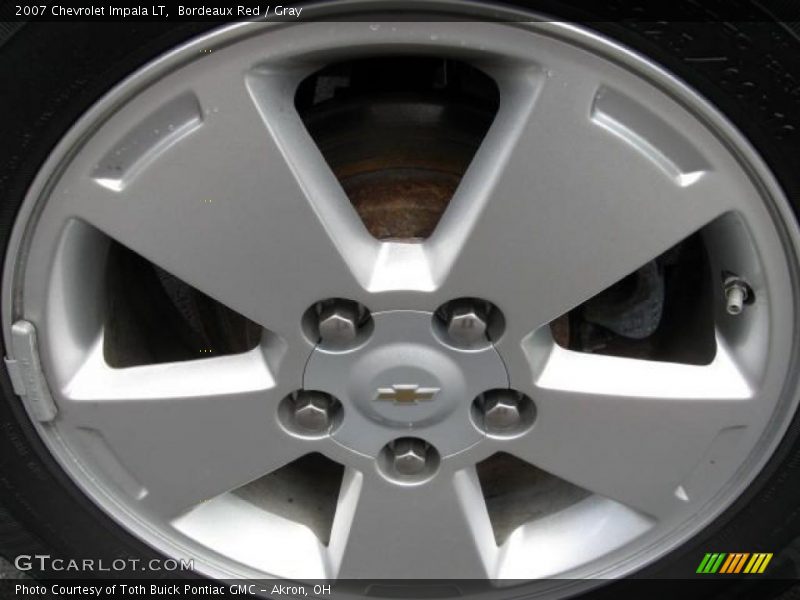 Bordeaux Red / Gray 2007 Chevrolet Impala LT
