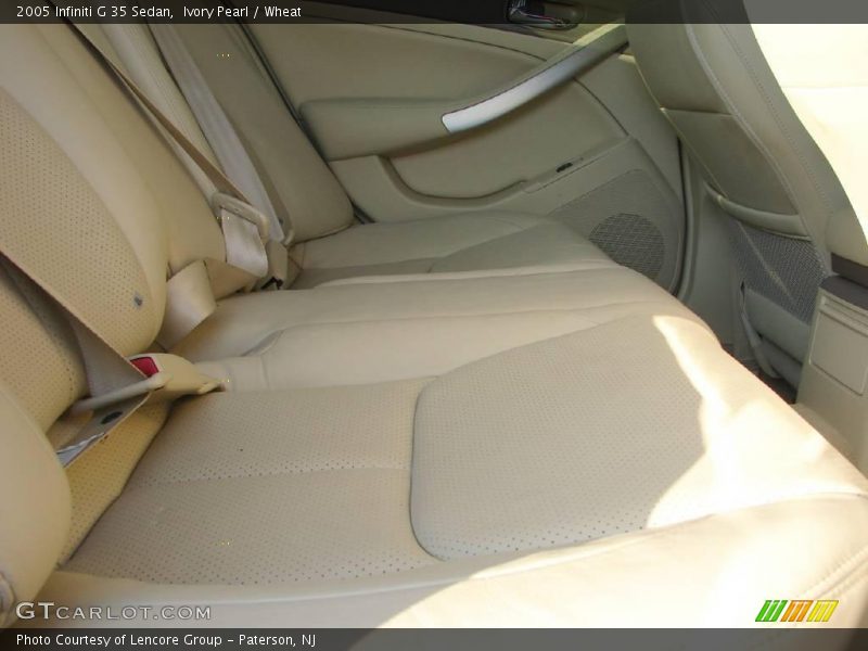 Ivory Pearl / Wheat 2005 Infiniti G 35 Sedan