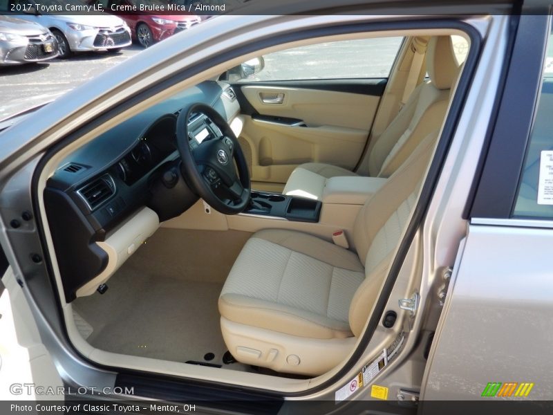 Creme Brulee Mica / Almond 2017 Toyota Camry LE