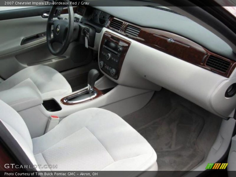 Bordeaux Red / Gray 2007 Chevrolet Impala LT