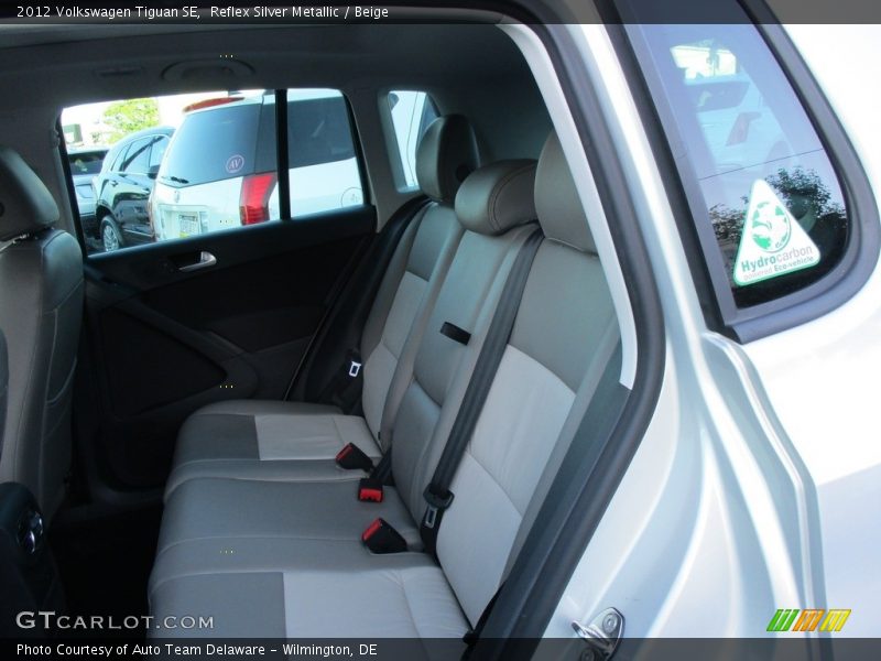 Reflex Silver Metallic / Beige 2012 Volkswagen Tiguan SE