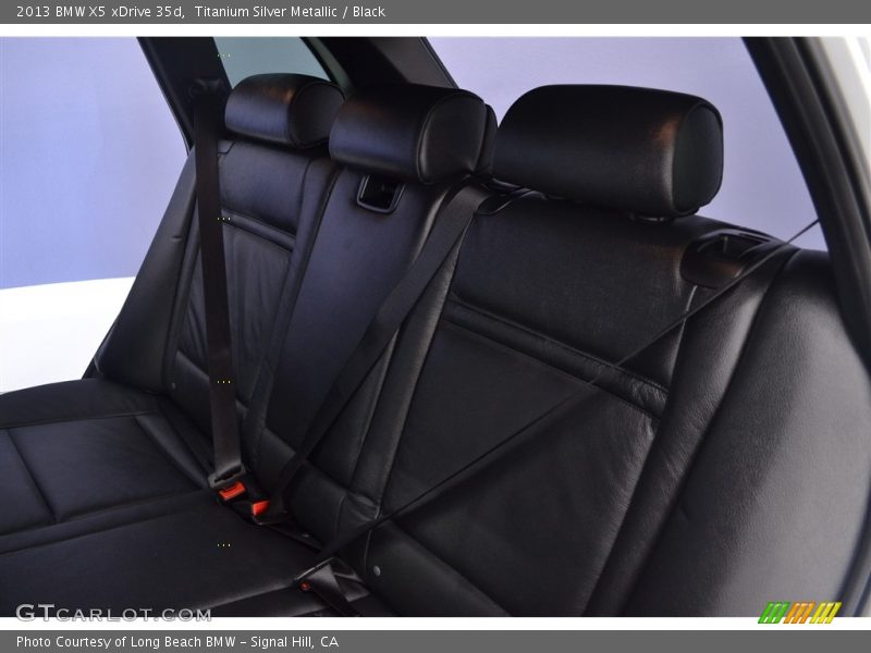 Titanium Silver Metallic / Black 2013 BMW X5 xDrive 35d