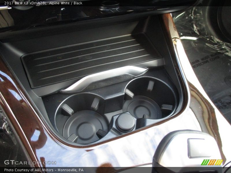 Alpine White / Black 2017 BMW X3 xDrive28i