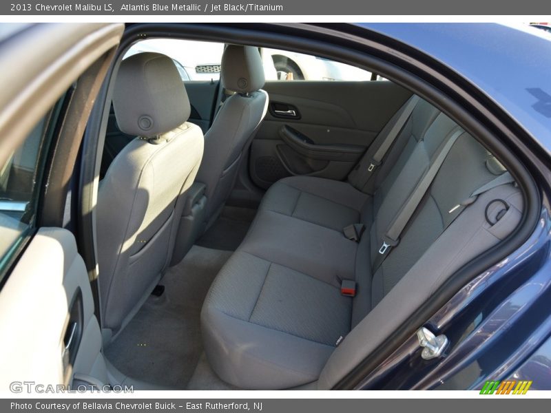 Atlantis Blue Metallic / Jet Black/Titanium 2013 Chevrolet Malibu LS