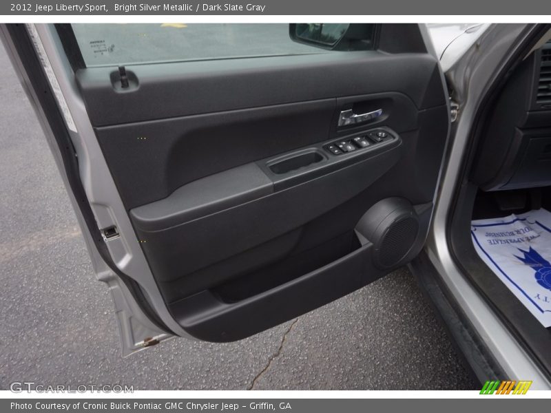 Bright Silver Metallic / Dark Slate Gray 2012 Jeep Liberty Sport