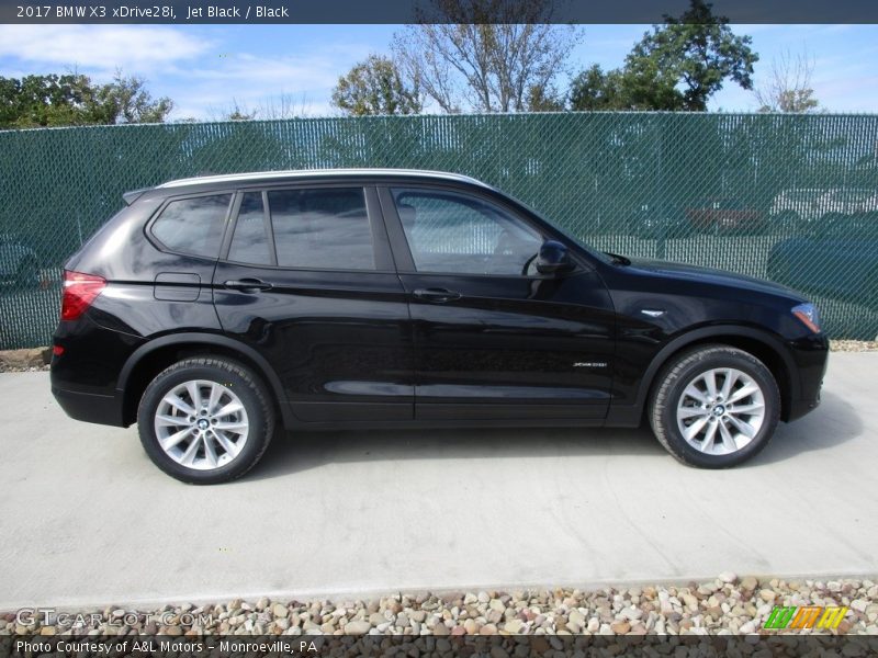 Jet Black / Black 2017 BMW X3 xDrive28i