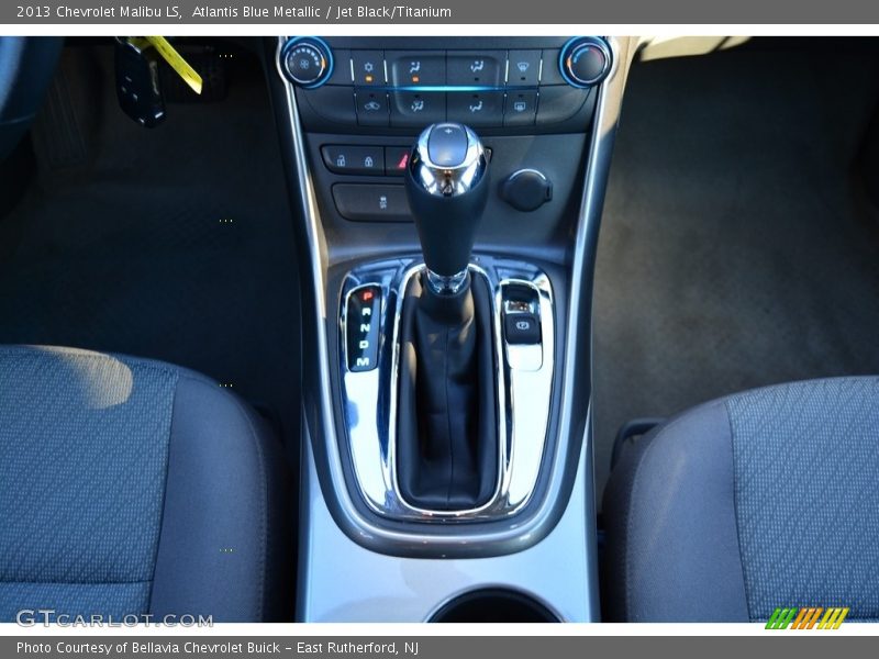 Atlantis Blue Metallic / Jet Black/Titanium 2013 Chevrolet Malibu LS