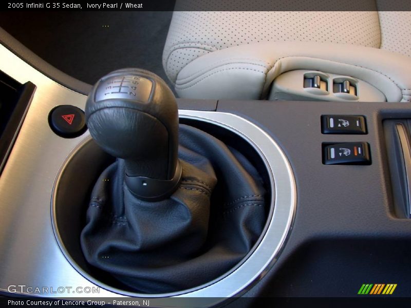 Ivory Pearl / Wheat 2005 Infiniti G 35 Sedan