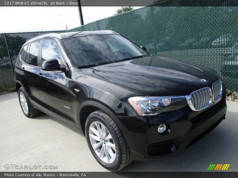 Jet Black / Black 2017 BMW X3 xDrive28i