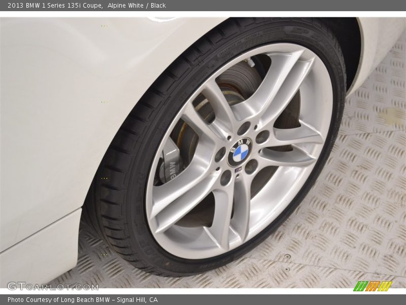 Alpine White / Black 2013 BMW 1 Series 135i Coupe