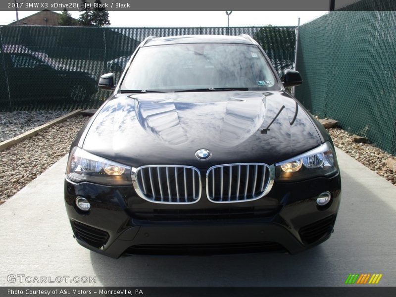 Jet Black / Black 2017 BMW X3 xDrive28i