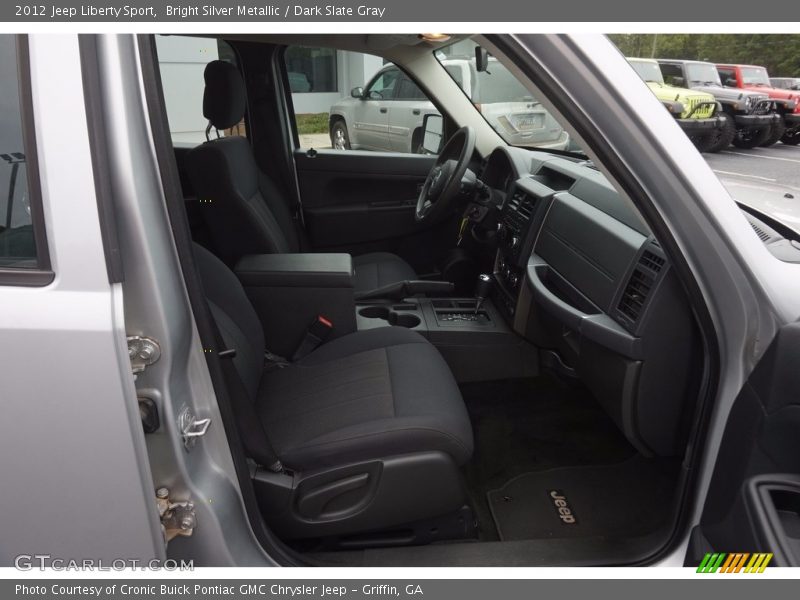 Bright Silver Metallic / Dark Slate Gray 2012 Jeep Liberty Sport