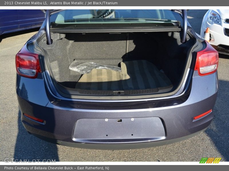 Atlantis Blue Metallic / Jet Black/Titanium 2013 Chevrolet Malibu LS