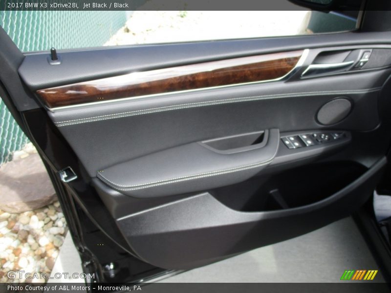 Jet Black / Black 2017 BMW X3 xDrive28i